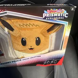 Pokemon TCG Prismatic Evolutions Accessory Pouch Special Collection Box Sealed - Image 2