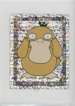 Psyduck Merlin Pokemon Album Stickers Silver Prism #S10 1999 rp9 - Image 1