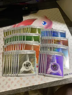 Lot Of 78 Pokemon Black Bolt White Flare Holo Energy’s NM - Image 1