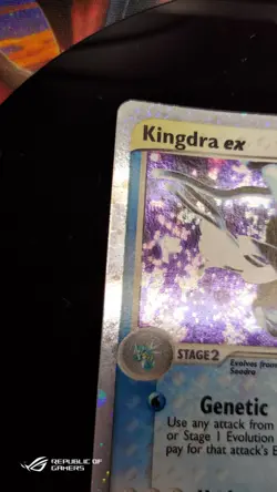 KINGDRA EX Pokemon HOLO RARE EX Dragon Set 92/97 Eng Excellent - Image 3