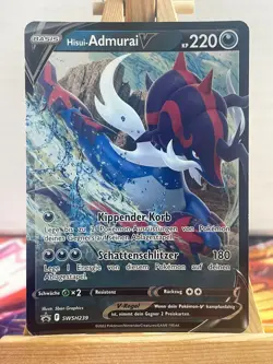 Hisui-Admurai V SWSH239 Verlorener Ursprung Promo Deutsch EX Pokemon - Image 1