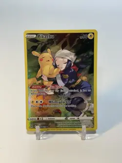 Pikachu TG05/TG30 Swsh11: Lost Origin Trainer Gallery Holo Pokemon - Image 1