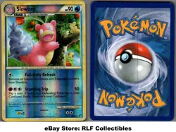 2010 Pokemon, HGSS Undaunted, #38/90 Slowbro, Reverse Holo Uncommon - Image 1