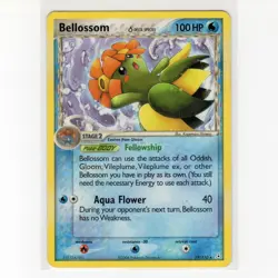 Pokemon TCG Bellossom 19/110 EX Holon Phantoms Regular Rare Card EN-MP 2006 - Image 1