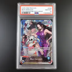 PSA 10 Boa Hancock OP07-038 One Piece PSA Magazine Exclusive Graded Card - Image 1