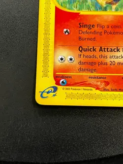 Cyndaquil 104/165 - Expedition Regular Vintage Pokemon TCG Card LP e-Reader - Image 2