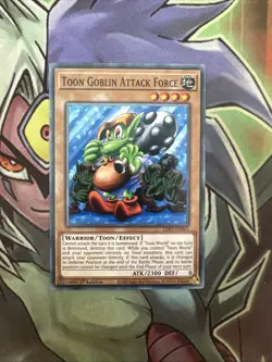LDS1-EN061 Toon Goblin Attack Force Common 1st Edition NM Yugioh Card - Image 1