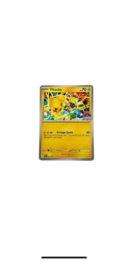 Pokemon 2025 World Championships SVP EN 225 Pikachu Promo Card - Image 1