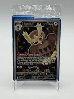 Pokemon Noctowl SV 141, Sv: Scarlet & Violet Promo Card Holo, Sealed, NM - Image 1