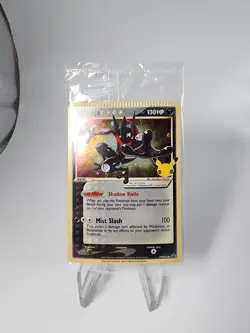 Pokemon Card Greninja Gold Star SWSH144 Celebrations SEALED CRIMP ERROR - Image 1
