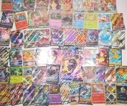 Huge Lot 60+ Pokemon Cards VSTAR/EX/Full Art/GX/VMAX/Holos, Promos,Pikachu - Image 1