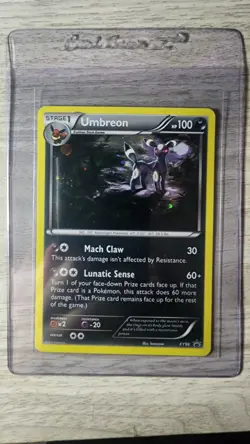 Pokemon 2016 Umbreon XY96 Black Star Promo Holo Card - Image 1