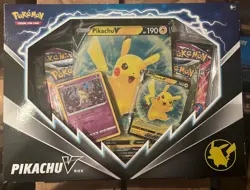 Pokemon TCG: Pikachu V Box **Brilliant Star & Fusion Strike Boosters** Brand New - Image 1