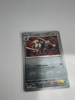 Escavalier (Master Ball Pattern) 060/086 Black Bolt Pokemon TCG - Image 1