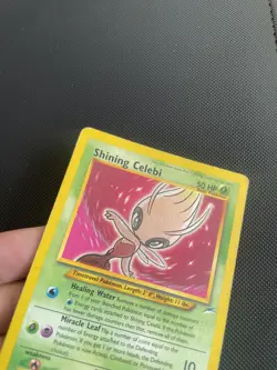 Shining Celebi 106/105 - Pokemon Neo Destiny Secret Rare Holo - Image 4