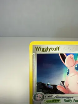 Pokemon TCG Wigglytuff Crystal Guardians 2006 13/100 Reverse Holo Stamped MP - Image 2