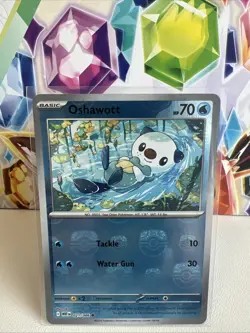 Oshawott 021/086 Master Ball Reverse Holo Common - Pokemon TCG White Flare NM - Image 1