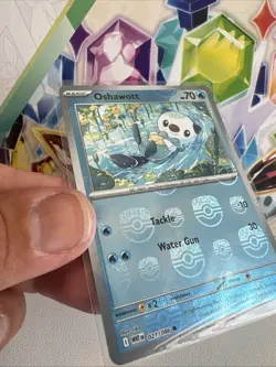 Oshawott 021/086 Master Ball Reverse Holo Common - Pokemon TCG White Flare NM - Image 3