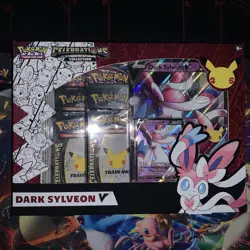 1x Pokemon Celebrations Collection Dark Sylveon V New & SEALED! - Image 1