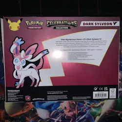 1x Pokemon Celebrations Collection Dark Sylveon V New & SEALED! - Image 2