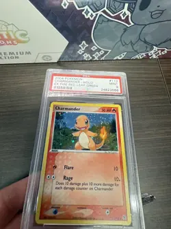 POKEMON EX Fire Red Leaf Green CHARMANDER 113/112 Secret Rare Holo PSA 9 MINT - Image 4