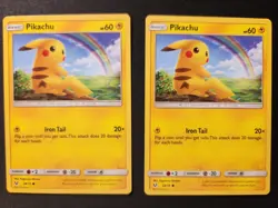 1 x Pokemon TCG Pikachu Shining Legends 28/73 Regular Common LP- - Image 1