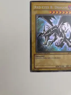 Yugioh Red-Eyes Black Dragon BPT-005 Secret Rare NM - Image 4
