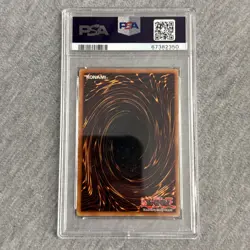 2003 Yu-Gi-Oh! Buster Blader BPT-008 Secret Rare PSA 6 - Image 2