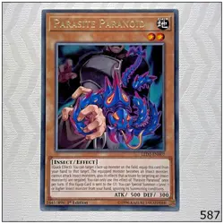 Parasite Paranoid - LED2-EN007 - Rare 1st Edition Yugioh - Image 1