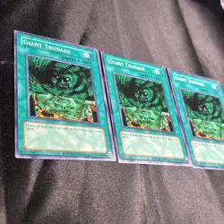 Yugioh 3x Giant Trunade RP01-EN058 Common Retro Pack Reprint TCG Playset English - Image 3