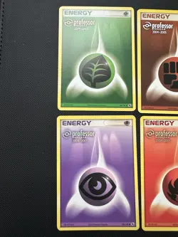 Pokemon 2004-2005 Professor Program Energy Set 104/109 - 109/109 - Image 2