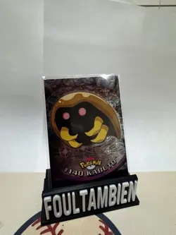 2000 Topps Pokemon TV Animation Edition Kabuto Foil Card - Image 1