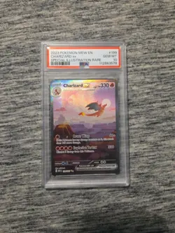 2023 Pokemon EN-Mew 151 Charizard EX 199/165 SIR GEM MINT PSA 10 - Image 1