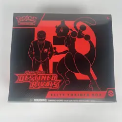 NEW Pokemon TCG: Scarlet & Violet Destined Rivals Elite Trainer Box ETB - Image 1