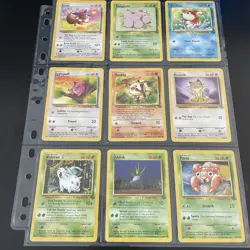 🔥Complete Common Uncommon Jungle set Pokemon Cards 1999 WOTC 🔥 - Image 3