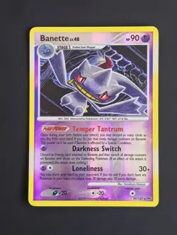 Banette - 19/127 - Reverse Foil Holo Rare - Platinum Set - Pokemon Card - Komiya - Image 1