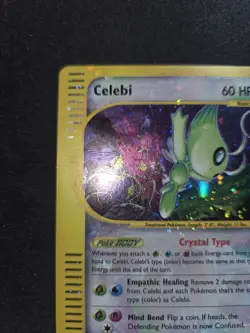 Pokemon ENG Crystal Celebi Regular Holo Skyridge 145/144 No Celebi Charizard - Image 5