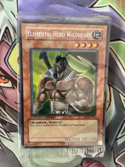 GSE-EN001 Elemental Hero Wildheart SEALED Limited Edition NM Yugioh Card - Image 1