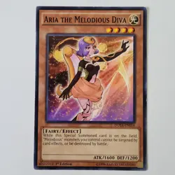 Aria the Melodious Diva - DUEA-EN014 - VLP/NM - Common - 1st ed - Yugioh - Image 1