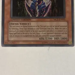 Yu-Gi-Oh! Dark Necrofear Mc1-en005 Secret Rare Limited Edition LP Condition - Image 4