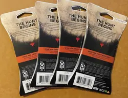 2021 MTG Innistrad: Midnight Hunt 15-Card Draft Booster Blister Pack Lot of 4 - Image 2