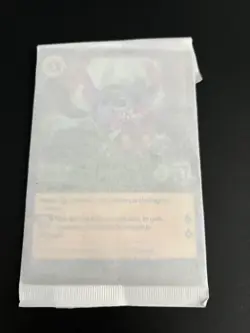 Disney Lorcana Oversized Jumbo Foil Promo Card Stitch & Tinkerbell New Sealed - Image 1