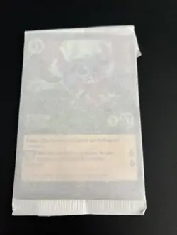 Disney Lorcana Oversized Jumbo Foil Promo Card Stitch & Tinkerbell New Sealed - Image 3