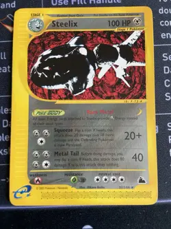 Pokemon TCG Steelix Card From The 2003 Skyridge Set 31/144 (LP) mint Condition - Image 1