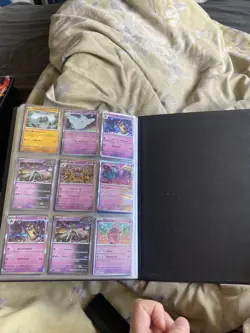 Pokemon Card Job Lot Collection Binder bulk rares holo ex tag team vmax v etc - Image 4