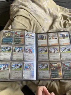 Pokemon Card Job Lot Collection Binder bulk rares holo ex tag team vmax v etc - Image 5