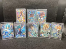 Super Dragonball Heroes Trading Cards SEC/UR/P 8 cards bundle 8cards/A+ - Image 1