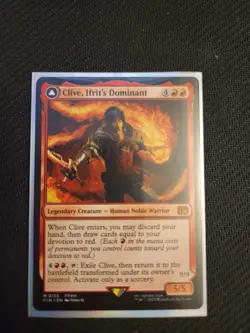 Clive, Ifrit's Dominant Final Fantasy MTG Card Magic: The Gathering #133 - Image 1