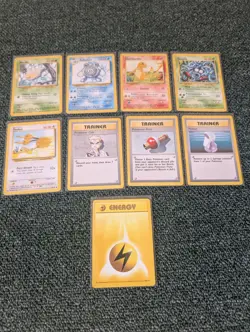 Pokemon Cards 1999-2000 4th Print Job Lot Bundle - Image 1