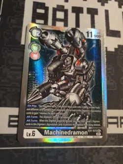 Machinedramon EX1-073 Near Mint Unplayed Digimon Card - Image 1